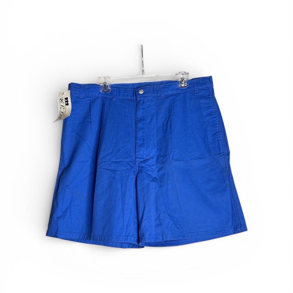 Men’s Cotton Shorts Size 38 Blue NOS UNISEX